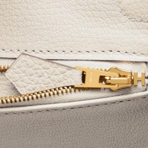 Hermes Birkin Bag 35cm Craie Off White Chalk Togo Gold Hardware